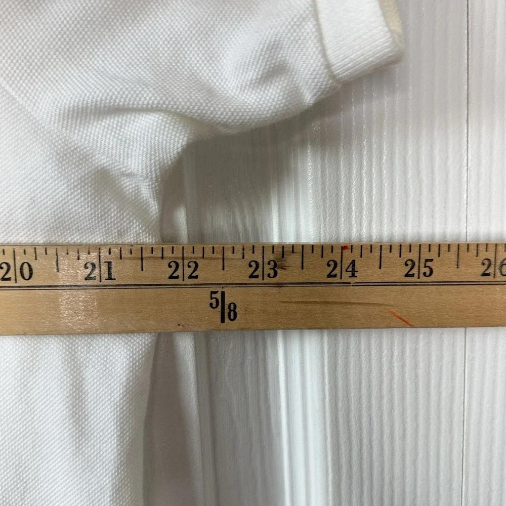Polo Ralph Lauren Men XL Custom Fit White Big Pony Short Sleeve Polo Shirt NWOT